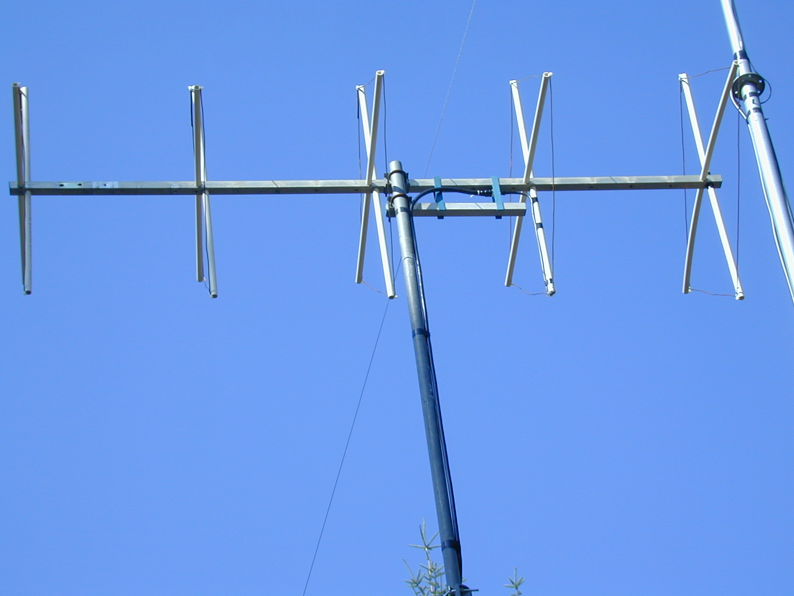2 Meter 5 Element Quad antenna